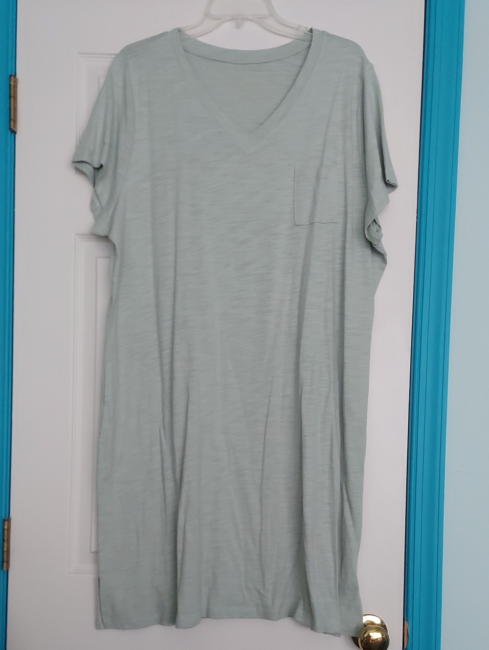 Belle By Kim Gravel Short Sleeve T-shirt Knit Dress